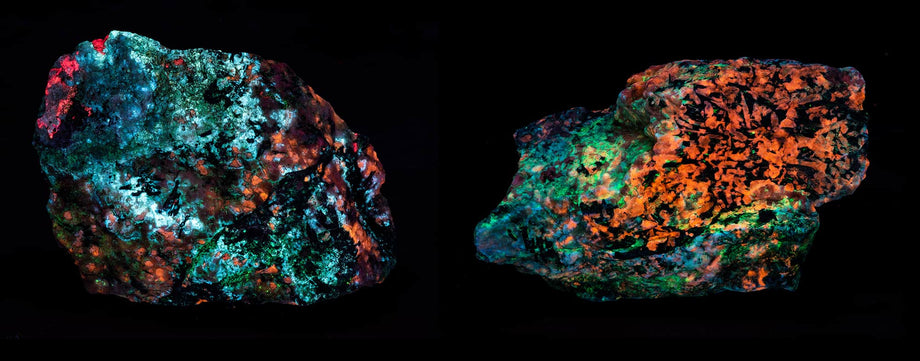 I'm making a new display case for my fluorescent minerals and I'm looking  for ideas : r/geology