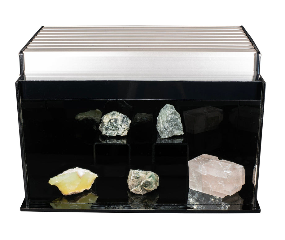 I'm making a new display case for my fluorescent minerals and I'm looking  for ideas : r/geology