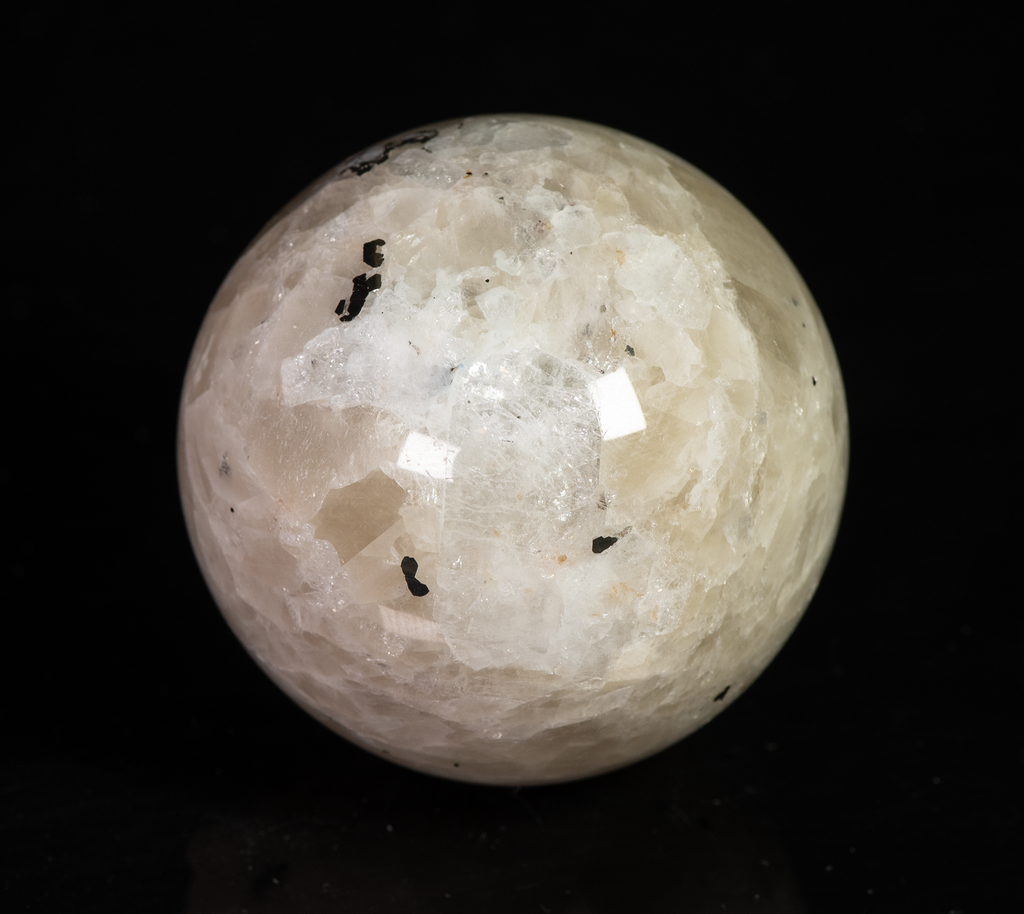 Marialite Scapolite, Calcite Sphere with Tenebrescence